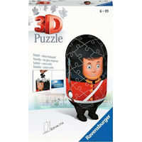 RAVENSBURGER 3D puzzle Postavička Britská královská stráž 54 dílků