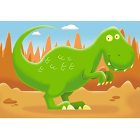 RAVENSBURGER Moje první puzzle Veselí Dinosauři 4v1 (2,3,4,5 dílků)