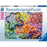 RAVENSBURGER Puzzle Barevná paleta dílků 1000 dílků