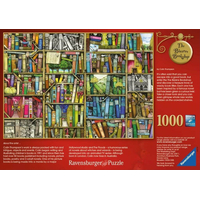 RAVENSBURGER Puzzle Bizarní knihovna 1000 dílků