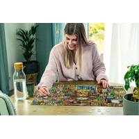 RAVENSBURGER Puzzle Bizarní knihovna 2, 1000 dílků