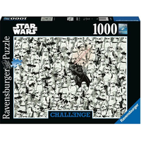 RAVENSBURGER Puzzle Challenge: Star Wars 1000 dílků