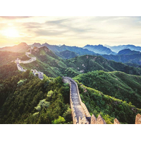 RAVENSBURGER Puzzle Čínská zeď při západu slunce 2000 dílků