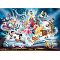 RAVENSBURGER Puzzle Disneyho magická kniha pohádek 1500 dílků