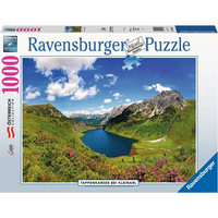 RAVENSBURGER Puzzle Jezero Tappenkarsee, Kleinarl, Rakousko 1000 dílků