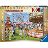 RAVENSBURGER Puzzle Klasická pouťová zábava 1000 dílků
