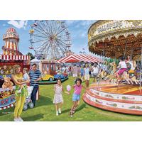 RAVENSBURGER Puzzle Klasická pouťová zábava 1000 dílků