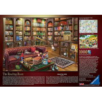 RAVENSBURGER Puzzle Knihovna 1000 dílků