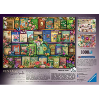 RAVENSBURGER Puzzle Knižní klasika: Letní zahrada 1000 dílků