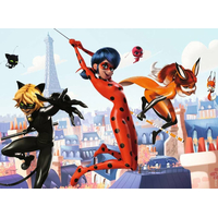 RAVENSBURGER Puzzle Kouzelná Beruška v Paříži XXL 100 dílků