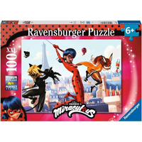 RAVENSBURGER Puzzle Kouzelná Beruška v Paříži XXL 100 dílků
