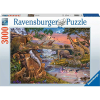 RAVENSBURGER Puzzle Království zvířat 3000 dílků