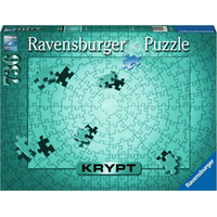 RAVENSBURGER Metalické puzzle Krypt Metallic Mint 736 dílků