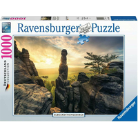 RAVENSBURGER Puzzle Labské pískovce za rozbřesku 1000 dílků