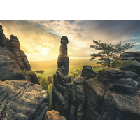 RAVENSBURGER Puzzle Labské pískovce za rozbřesku 1000 dílků