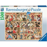 RAVENSBURGER Puzzle Láska v průběhu věků 1500 dílků