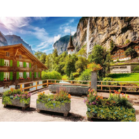 RAVENSBURGER Puzzle Lauterbrunnen, Švýcarsko XXL 500 dílků