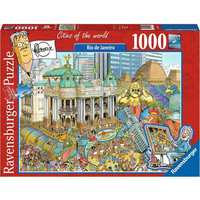 RAVENSBURGER Puzzle Města světa: Rio de Janeiro 1000 dílků
