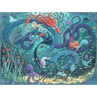 RAVENSBURGER Puzzle Mořské panny 1500 dílků