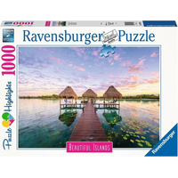 RAVENSBURGER Puzzle Nádherné ostrovy: Rajský výhled 1000 dílků