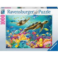 RAVENSBURGER Puzzle Pestrobarevný podmořský svět 1000 dílků
