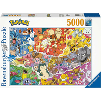 RAVENSBURGER Puzzle Pokémon Allstars 5000 dílků