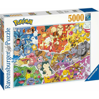 RAVENSBURGER Puzzle Pokémon Allstars 5000 dílků