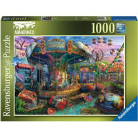 RAVENSBURGER Puzzle Opuštěná místa: Ponurý karneval 1000 dílků