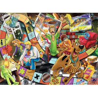 RAVENSBURGER Puzzle Scooby Doo: Strašidelná hra XXL 200 dílků