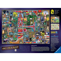 RAVENSBURGER Puzzle Úžasná abeceda - písmeno E 1000 dílků
