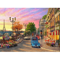 RAVENSBURGER Puzzle Večer v Paříži 500 dílků