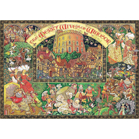 RAVENSBURGER Puzzle Veselé paničky windsorské 1000 dílků