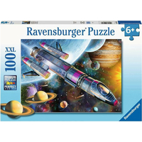 RAVENSBURGER Puzzle Vesmírná mise XXL 100 dílků