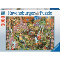 RAVENSBURGER Puzzle Zahrada slunečních znamení 3000 dílků