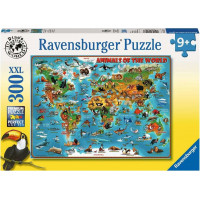 RAVENSBURGER Puzzle Zvířata světa XXL 300 dílků