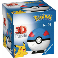 RAVENSBURGER Puzzleball Pokémon: Greatball 54 dílků