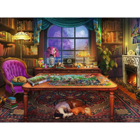 RAVENSBURGER Puzzle Útulná místa: Pro skládání puzzle XL 750 dílků