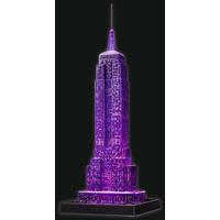 RAVENSBURGER Svítící 3D puzzle Noční edice Empire State Building 216 dílků