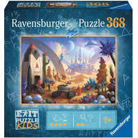 RAVENSBURGER Únikové EXIT puzzle Kids Vesmírná mise 368 dílků