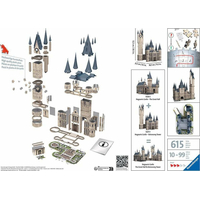 RAVENSBURGER 3D puzzle Harry Potter: Bradavice, Astronomická věž 615 dílků