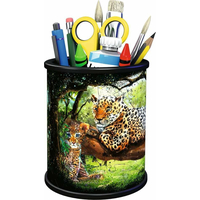 RAVENSBURGER 3D puzzle stojan: Levharti 54 dílků