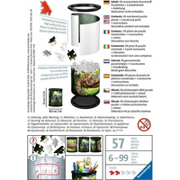 RAVENSBURGER 3D puzzle stojan: Levharti 54 dílků
