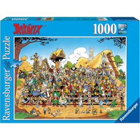 RAVENSBURGER Puzzle Asterix a Obelix: Rodinná fotka 1000 dílků