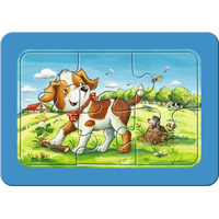 RAVENSBURGER Moje první puzzle Zvířecí kamarádi 3x6 dílků