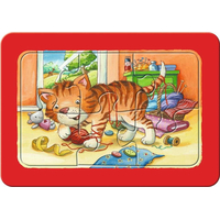 RAVENSBURGER Moje první puzzle Zvířecí kamarádi 3x6 dílků