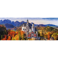 RAVENSBURGER Panoramatické puzzle Zámek Neuschwanstein 1000 dílků