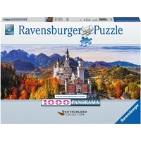 RAVENSBURGER Panoramatické puzzle Zámek Neuschwanstein 1000 dílků