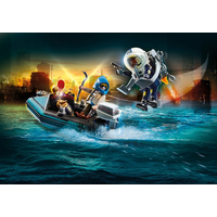 PLAYMOBIL® City Action 70782 Policejní Jetpack: Zatčení zloděje umění