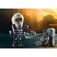 PLAYMOBIL® City Action 70782 Policejní Jetpack: Zatčení zloděje umění