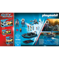 PLAYMOBIL® City Action 70782 Policejní Jetpack: Zatčení zloděje umění